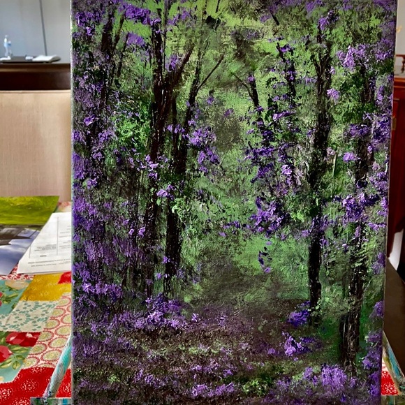 Other - “PURPLE PATHWAY” ORIGINAL ACRYLIC PAINTING